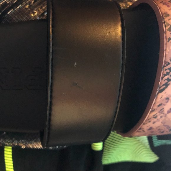 Victoria Secret PINK Pink Purple Print Logo Slides - Picture 3 of 6